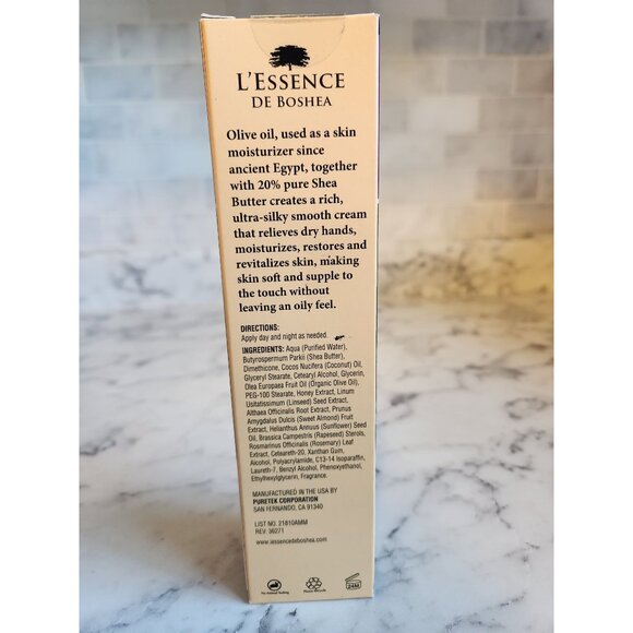 LEssence De Boshea Ultra Moisturizing Dry Skin Hand Cream 5.2 Oz - Picture 3 of 7